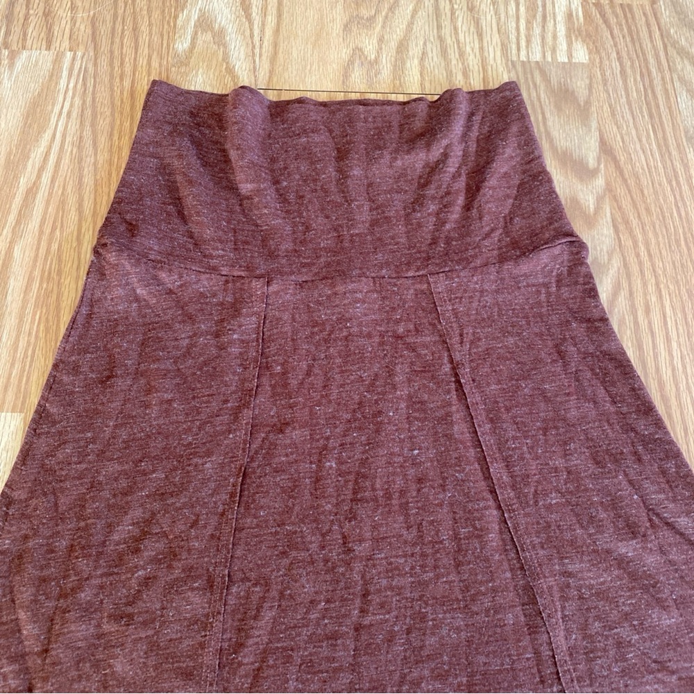 Prana Women's Midi Skirt in Rust - Picture 2 of 9